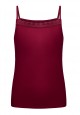 Spaghetti top bordeaux