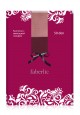 Tights with imitation stocking SD501 50 den burgundy