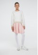 Girls textured sweatshirt milk