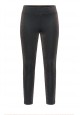 Girls lurex jersey leggings black