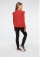 Girls lurex jersey leggings black