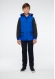 Boys insulated jacket bright blue