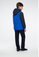 Boys insulated jacket bright blue