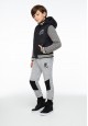 Boys insulated transformer jacket black
