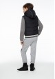 Boys insulated transformer jacket black