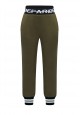 Boys jersey trousers khaki