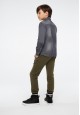 Boys jersey trousers khaki