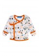 Baby Boy jersey kimono shirt milky
