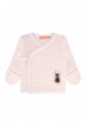 Baby Girl jersey kimono shirt bright pink