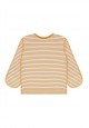 Baby Girl striped print Tshirt amber