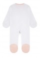 Baby Girl jersey onesie milky