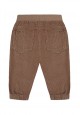Baby Girl embroidered corduroy trousers amber