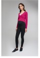 Womens jersey leggings black