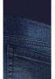 Womens denim maternity trousers indigo