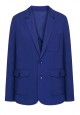 Mens jersey blazer dark blue