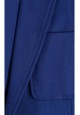 Mens jersey blazer dark blue