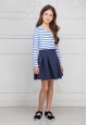 Girls Skirt dark blue
