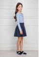 Girls Skirt dark blue