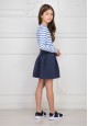 Girls Skirt dark blue