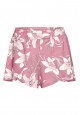 Shorts printed pink