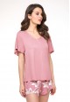 Shorts printed pink