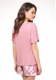 Shorts printed pink