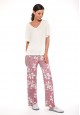 Lounge Pants printed pink