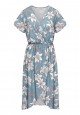 House Dress printed blue