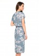 House Dress printed blue