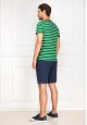 Mens Striped Tshirt green