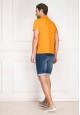Mens Pique Polo Shirt orange