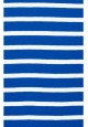Mens Striped Polo Shirt bright blue