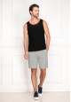 Mens Shorts light grey melange
