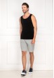 Mens Shorts light grey melange