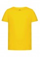 Girls Tshirt bright yellow