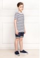 Boys Printed Tshirt white