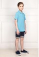 Boys Polo Shirt blue