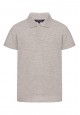 Boys Polo Shirt light grey melange