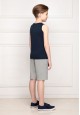 Boys Shorts light grey melange