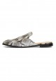 Mule Slippers grey