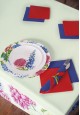 Flower Collection Glass Plate 30 cm