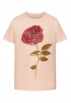 Girls Tshirt peach pink