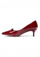 Michelle shoes burgundy