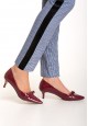 Michelle shoes burgundy