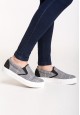 Lei Slipons blackwhite