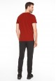 Mens Short Sleeve Tshirt red