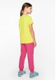 Girls Short Sleeve Tshirt lime