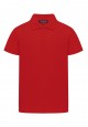 Light Jersey Polo Neck Jumper for boys dark red
