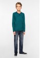 Boys Long Sleeve Tshirt turquoise