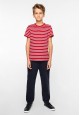 Boys Short Sleeve Tshirt red
